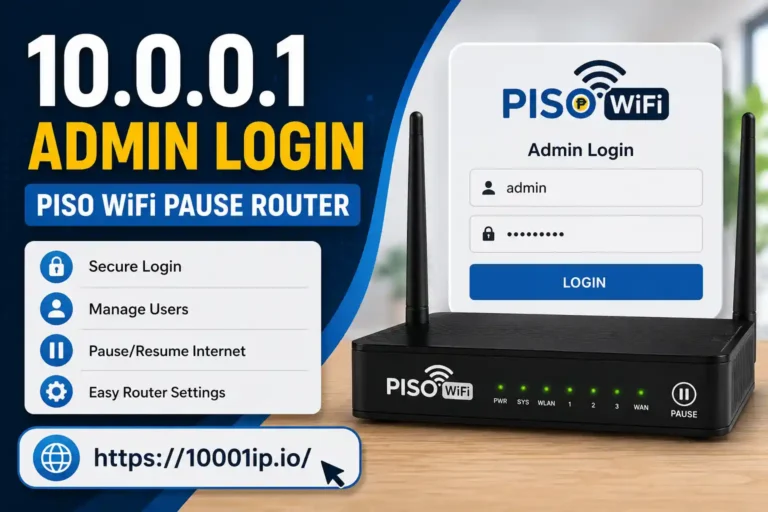 10.0.0.1 piso wifi