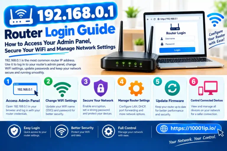 192.168.0.1 Admin Login