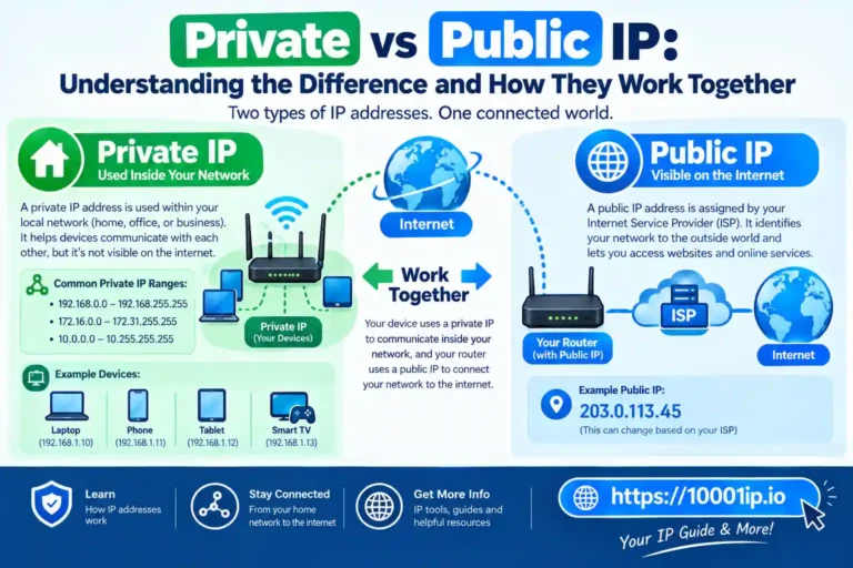 Private vs Public IP